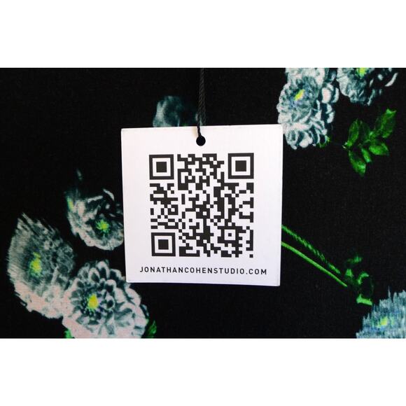 JONATHAN COHEN Lettuce Edge Maxi Dress Neiman Marcus Sustainable XS NWT $415 - Picture 5 of 13